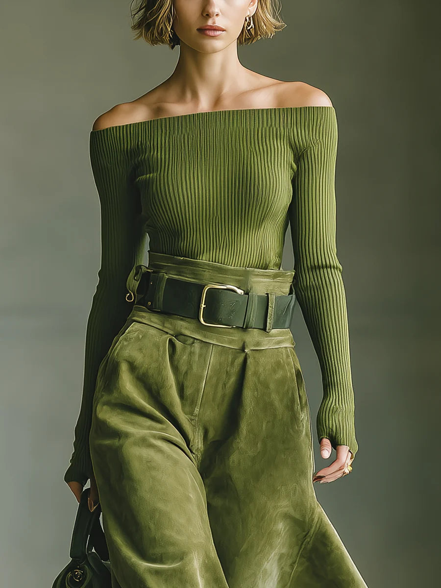 DELACROIX | Ensemble Chic Épaules Nues Lola