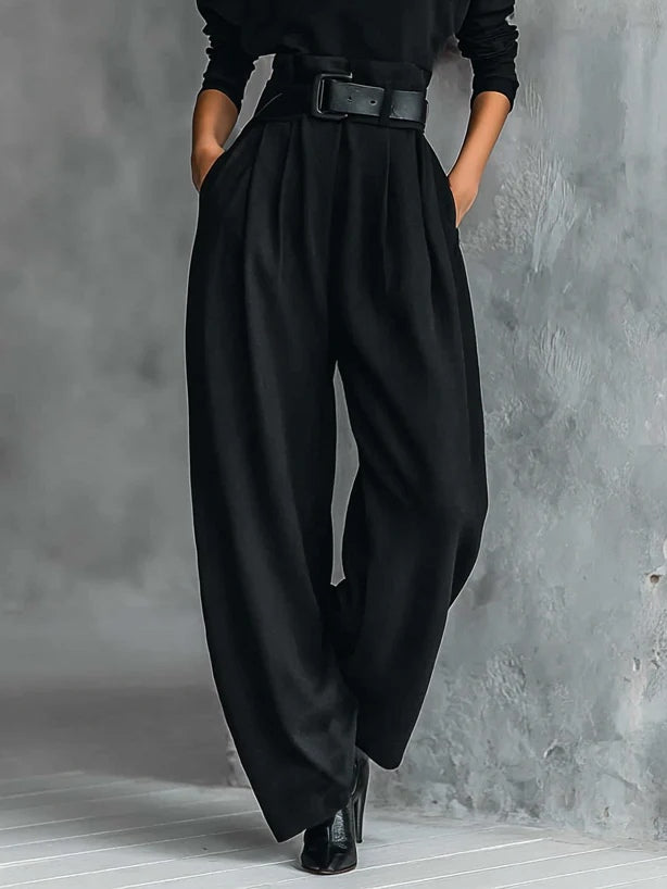 DELACROIX | Ensemble Col Roulé et Pantalon Droit Cyrielle