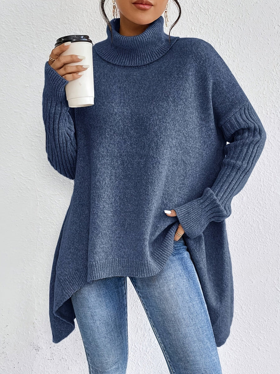 Gabrielle | Pull Col Roulé Ample