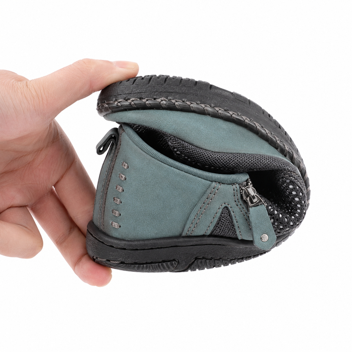 Mocassins Orthopédiques Confort Zippés Élise
