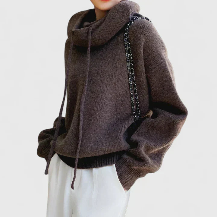 Lison | Pull Capuche Cocooning
