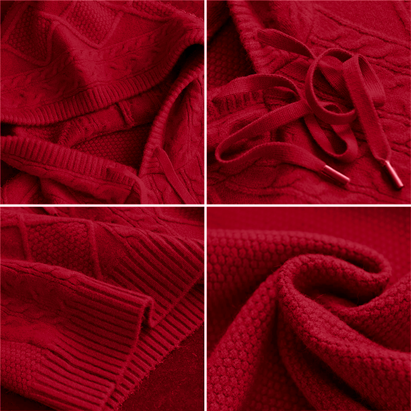 Margaux | Pull Capuche Texturé