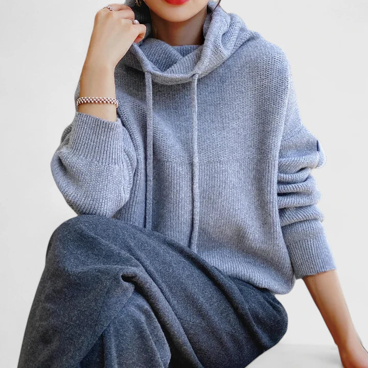 Lison | Pull Capuche Cocooning