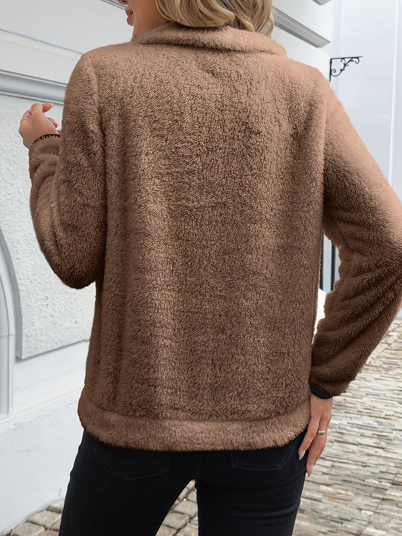 Léonie | Pull Polaire Zippé