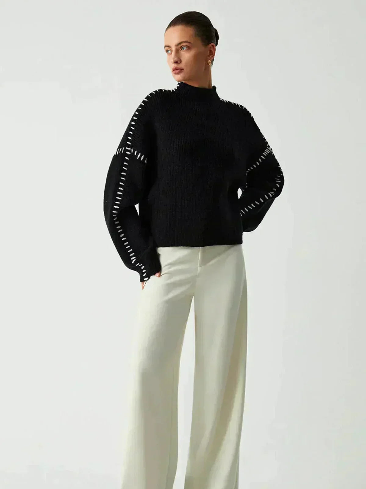 Victoire | Pull Moderne Ajouré