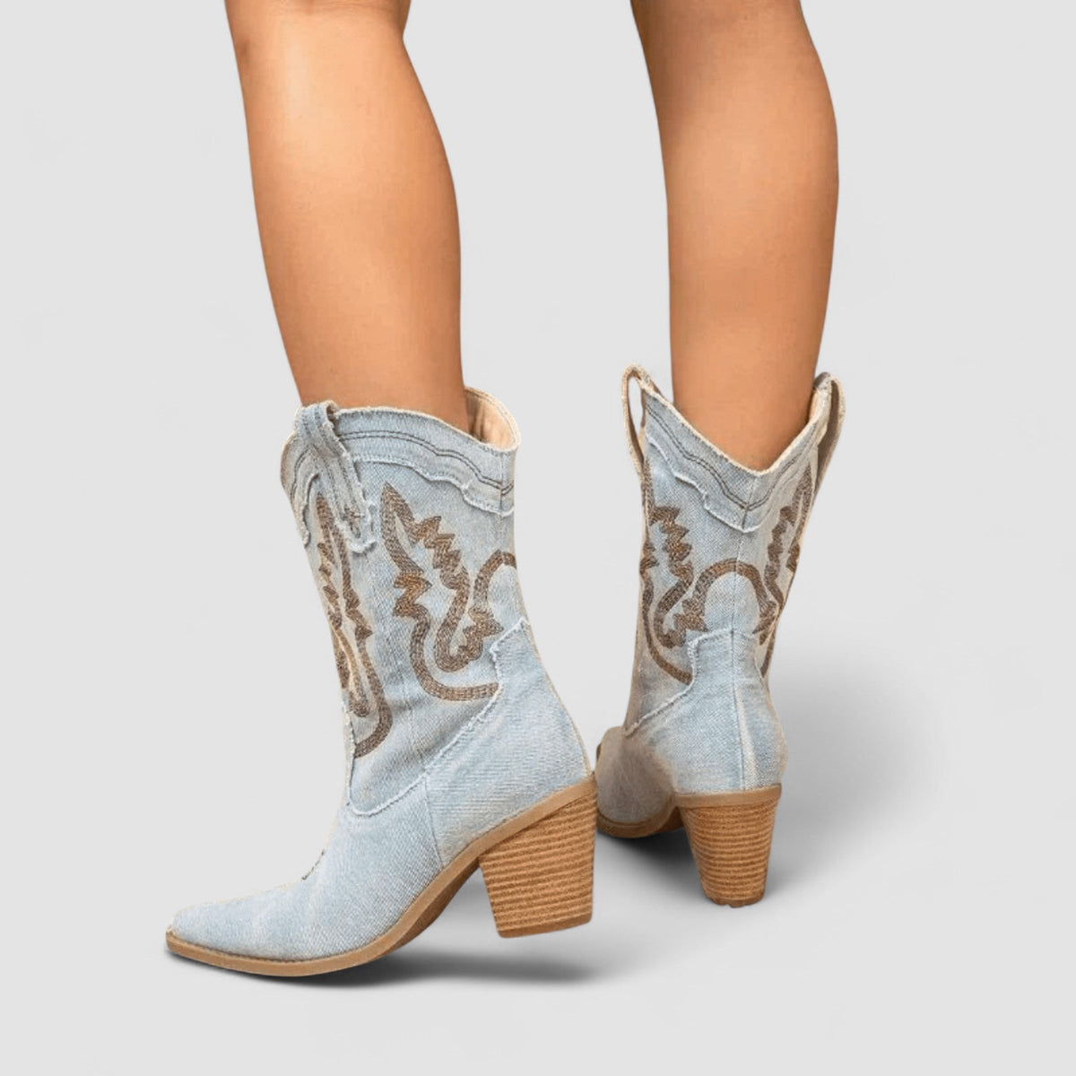 Bottines en Denim Orthopédique Selena
