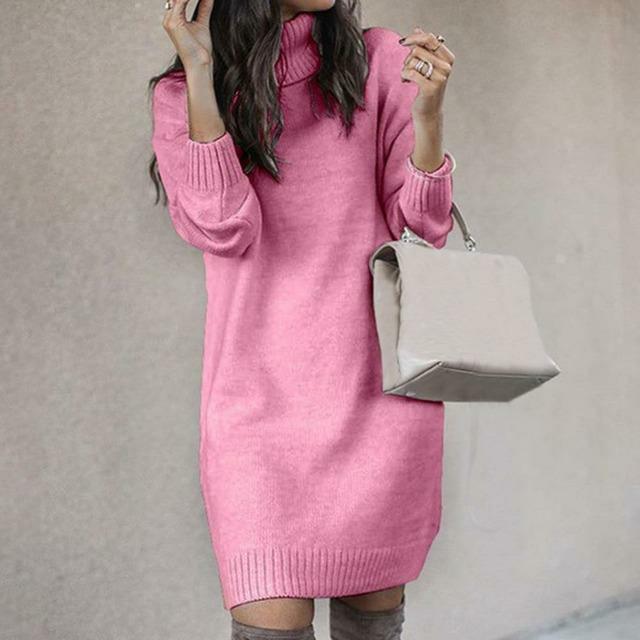 Robe Tricotée Décontractée