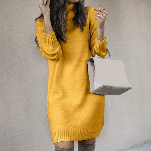 Robe Tricotée Décontractée