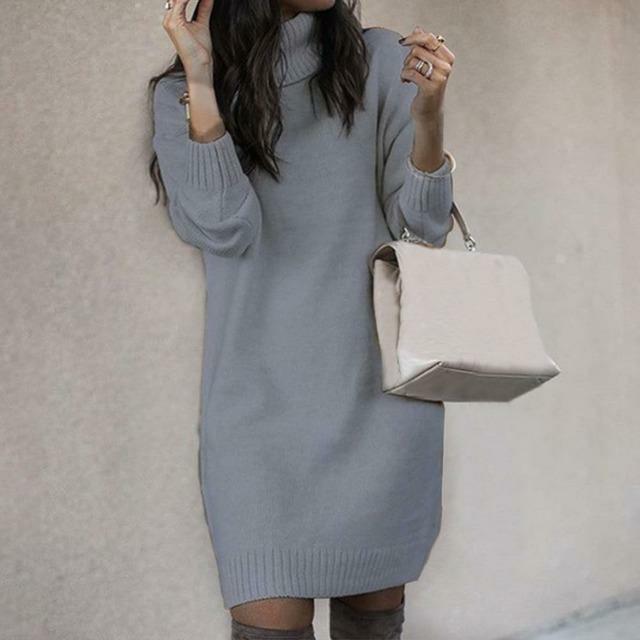 Robe Tricotée Décontractée