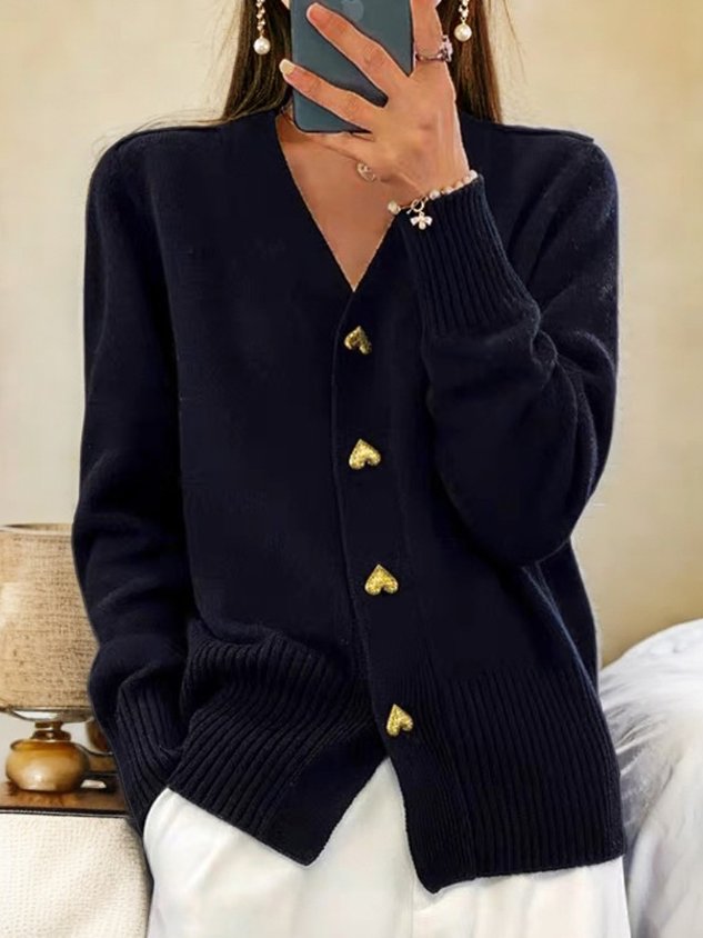 Clara | Cardigan Boutonné Élégant