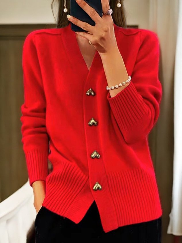 Clara | Cardigan Boutonné Élégant