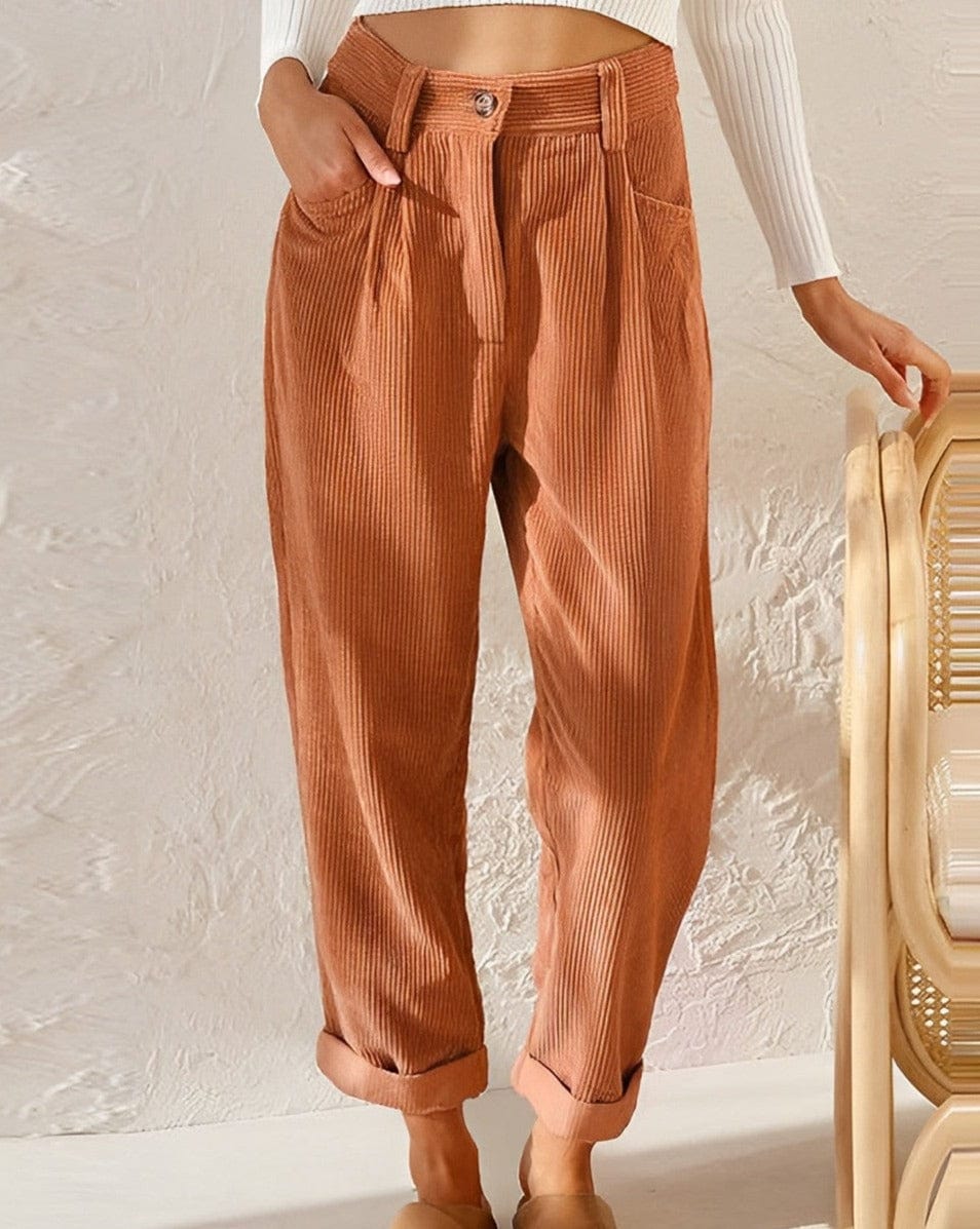 Colette | Pantalon Texturé Vintage